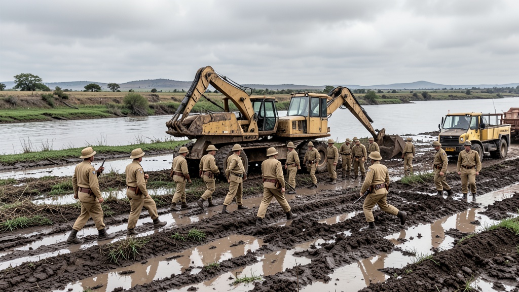 Ejército acelera descolmatación del río Piura para enfrentar El Niño