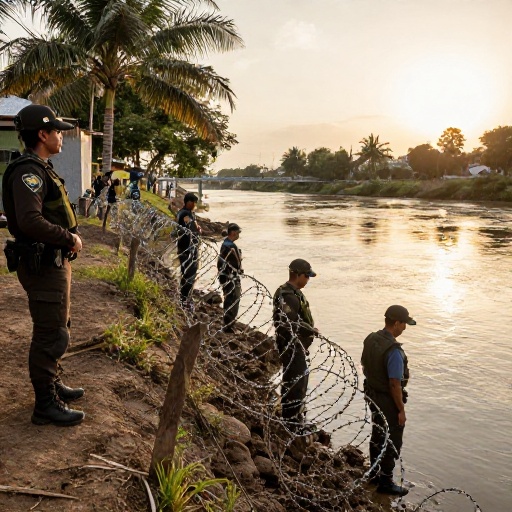 Cierran accesos clandestinos en quebrada El León para proteger infraestructura en Trujillo