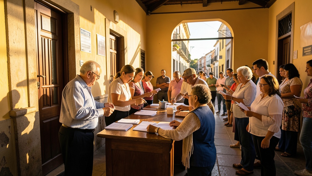 Trujillo: Candidatos a alcalde votaron temprano este domingo