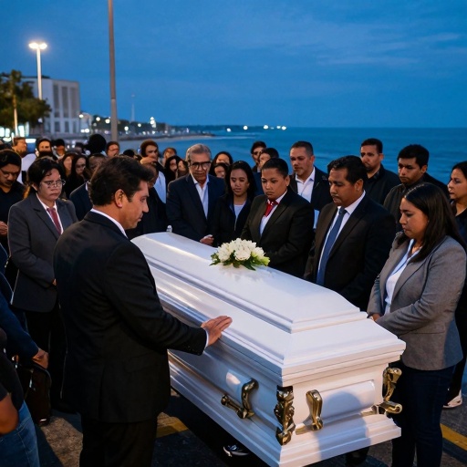 Chiclayo: Velan a suboficial PNP asesinado en Guadalupe, La Libertad