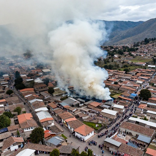 Explosión sacude a vecinos en urbanización Santa Inés de Trujillo