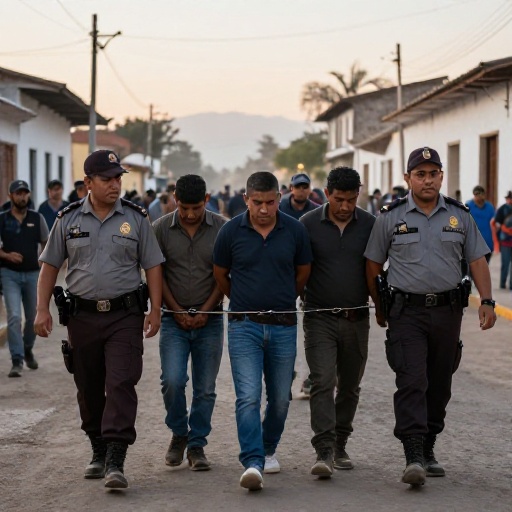 Detienen presuntos miembros de Los Pulpos en Trujillo por crimen