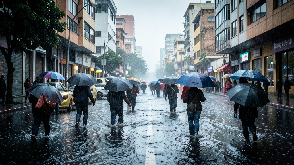 Aislamiento total en La Monja, Suyo: lluvias cierran vías por crecida del río