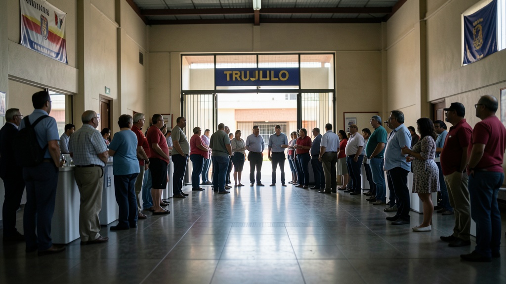 Trujillo: Reina del 74° Festival asume mesa electoral