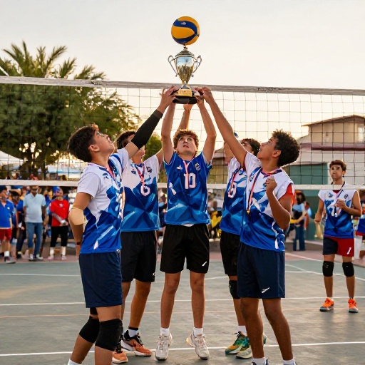 Trujillo: José Antonio Encinas se corona campeón regional de vóley sub 14