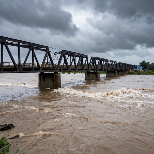 Alerta por crecida del Río Rímac pone en riesgo puente Bailey al aeropuerto Jorge Chávez