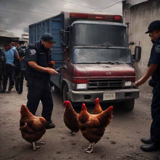 Chiclayo: Intervienen camal clandestino que alteraba color de pollos