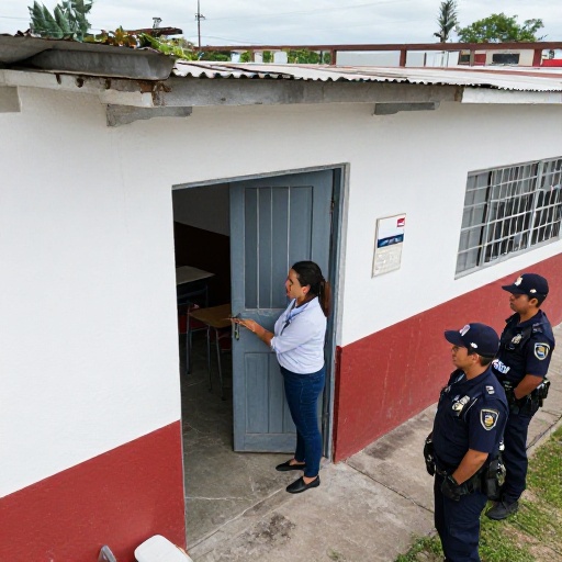 Chiclayo: escolar de 13 años es intervenida con arma dentro del colegio
