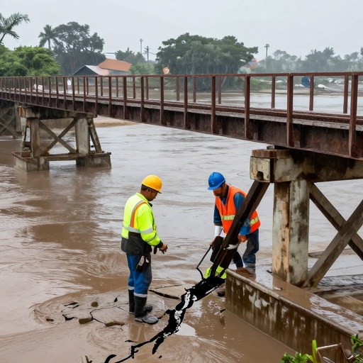 Alertan riesgo de colapso de puentes Bailey ante El Niño
