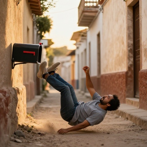 Hombre cae al vacío tras no distinguir buzón sin tapa en Trujillo