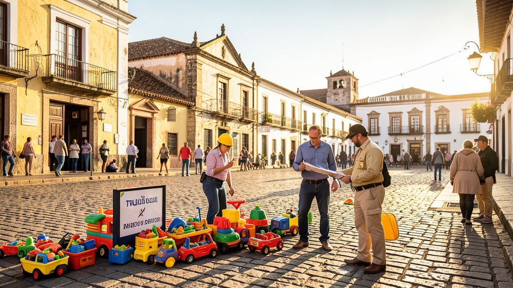 Fiscalía y Salud fiscalizan locales del Centro Histórico de Trujillo por juguetes