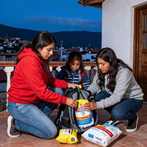 Indeci detalla los insumos obligatorios para la mochilla de emergencias