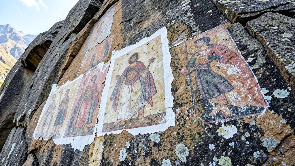 Ministerio de Cultura inicia recuperación de pinturas rupestres vandalizadas en Callacpuma