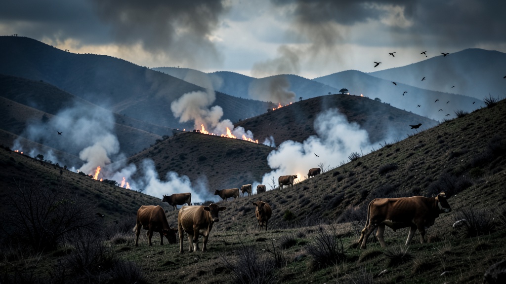 Incendios forestales en Ayacucho y Áncash perjudican a ganadería y fauna silvestre