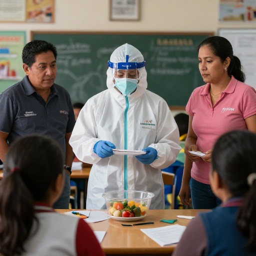 Piura: PAE capacita colegios para prevenir riesgos alimentarios por FEN 2026-2027