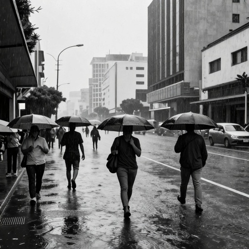 Alerta meteorológica: Lluvias intensas afectan al sur de Florida