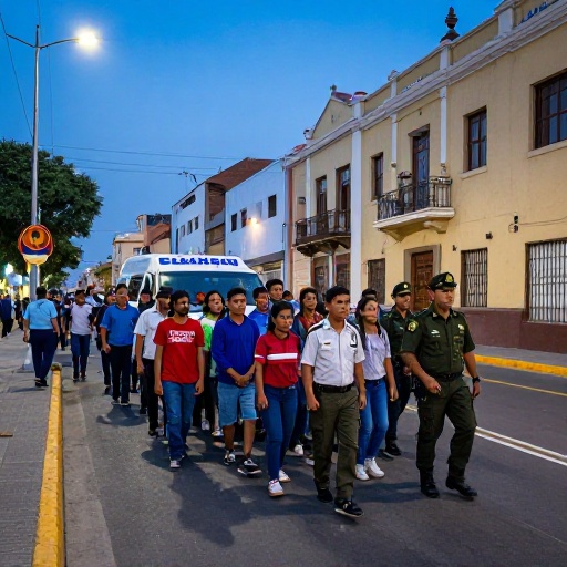 Trujillo: 21 jóvenes infractores son trasladados a centro de rehabilitación en Lima