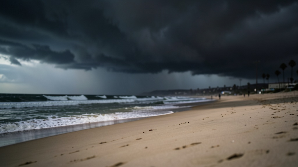 Huracán Polo alerta playas del sur de California con alto riesgo de inundación