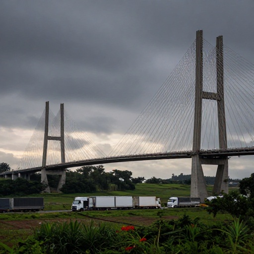 Paralización del puente Francos pone en riesgo los cultivos tumbesinos