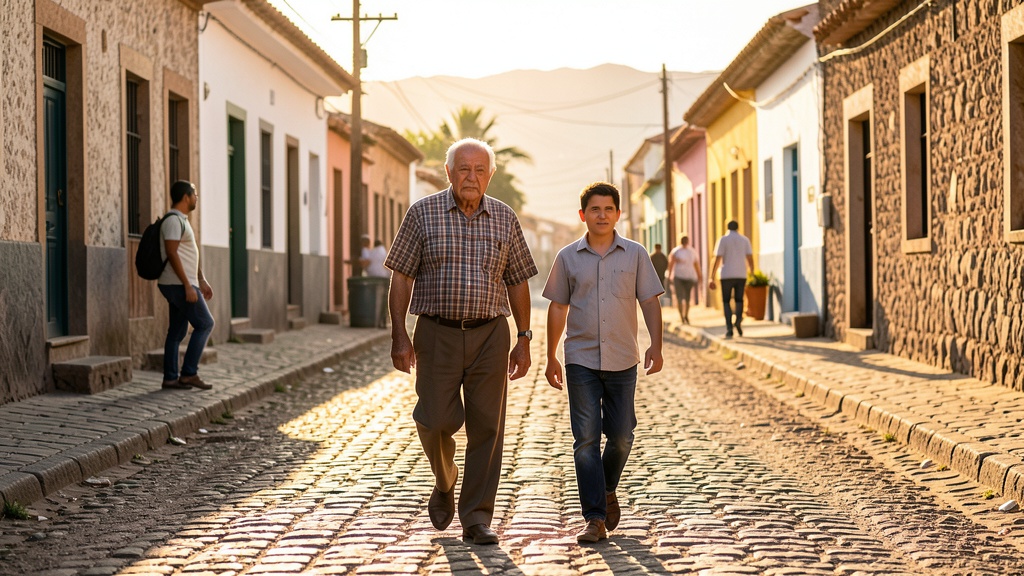 Chiclayo: Manuel Rodríguez Chimoy votó con su hijo hasta que no pueda caminar