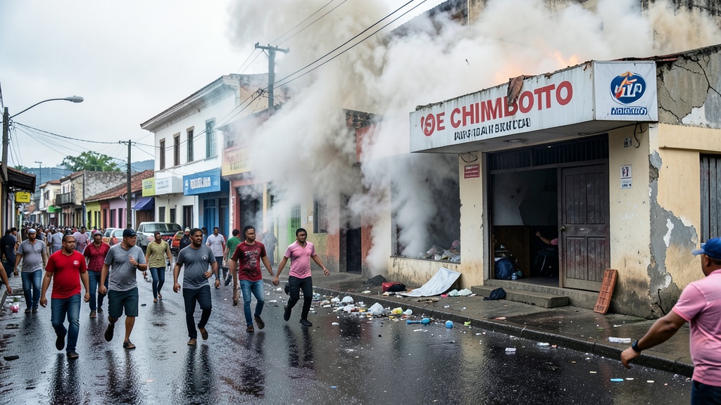 Atentado con explosivo en 10 de Septiembre genera pánico en Chimbote